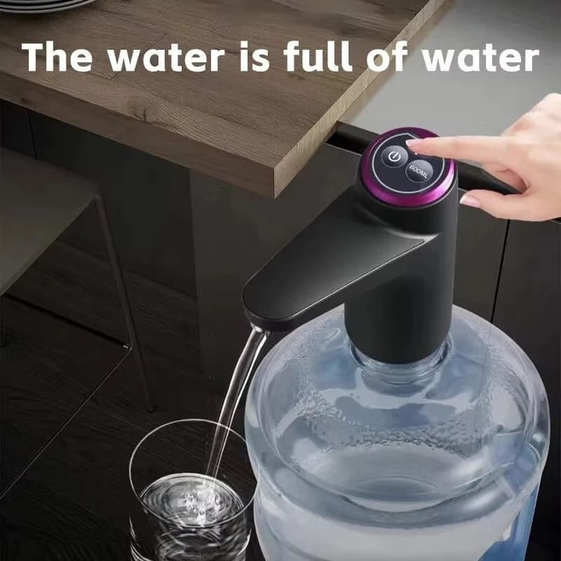Presse à eau automatique, pompe à eau électrique en baril domestique, pompe à eau minérale Rechargea