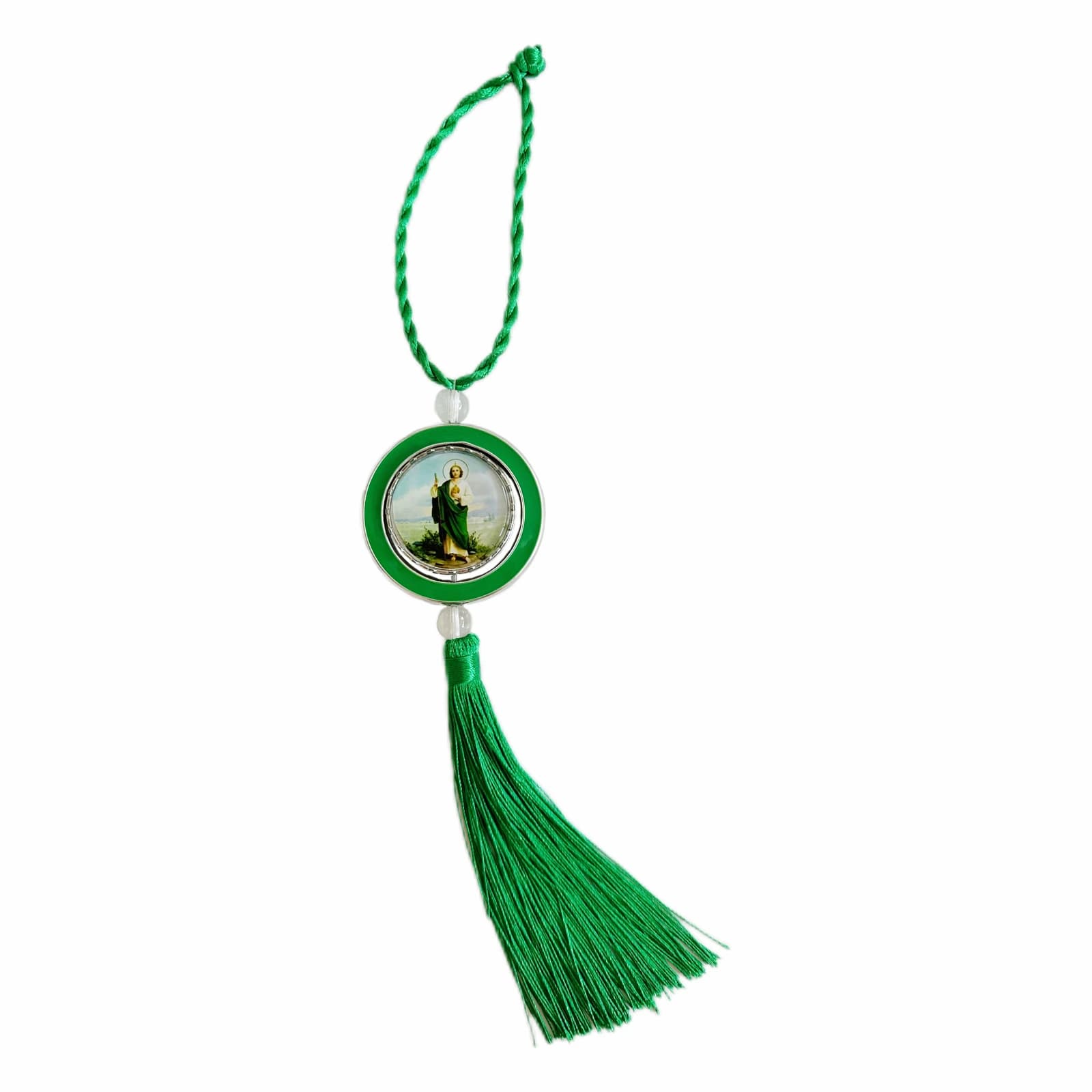 Vierge Marie de la Charité/Santa Barbara/Yemaya/Saint Jude Pendentif Rétroviseur ou Bénédiction de l