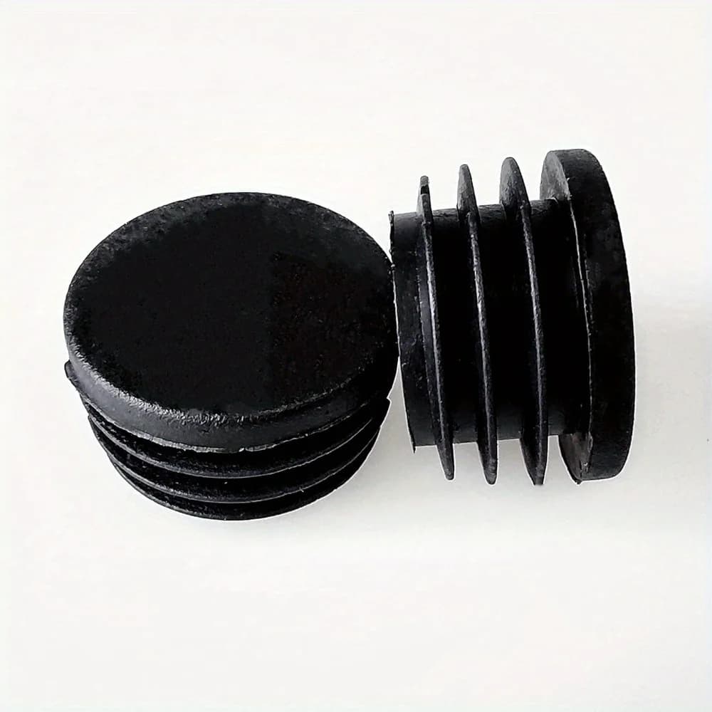 Bouchons de trou en plastique ronds, inserts pour tubes métalliques, bouchons de quincaillerie, clôt