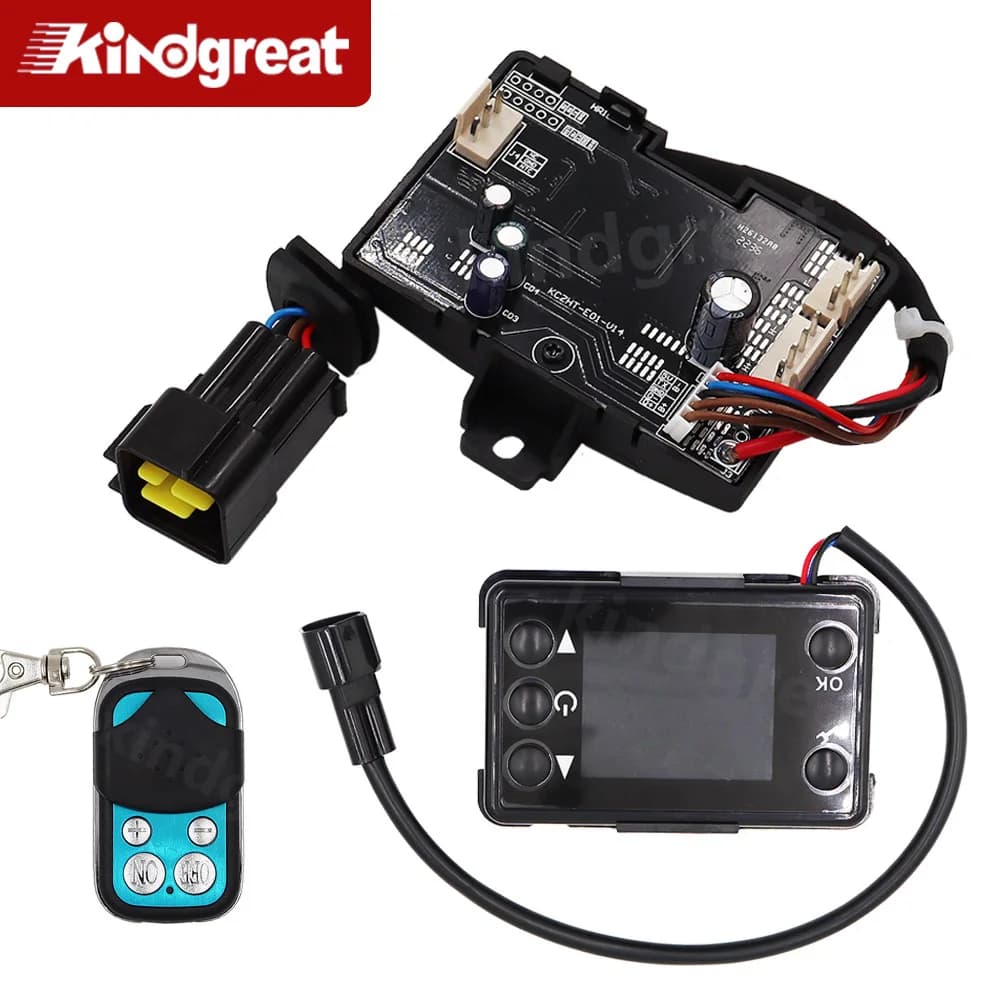 Nouvelle carte mère de commande à distance avec écran LCD pour chauffage de stationnement diesel 12V