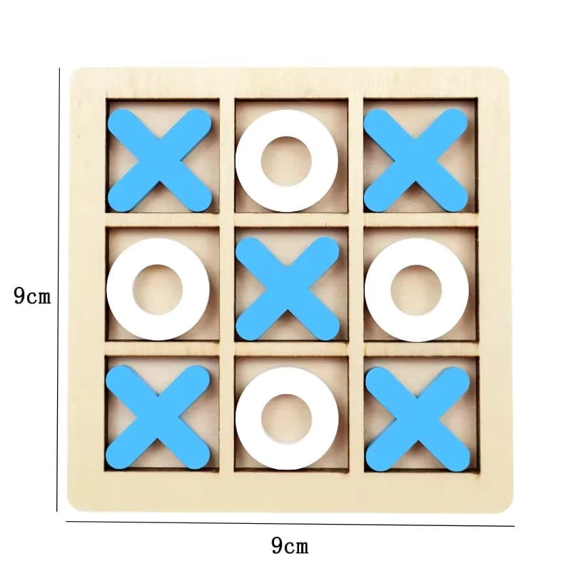 Jeu d'Échecs Montessori en Bois pour Enfant, Mini Puzzle d'Interaction, Entraînement du Cerveau, App