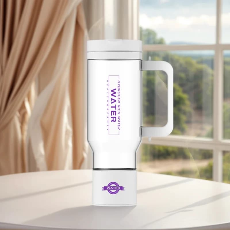 Bouteille d'eau hydrogénée domestique de grande capacité 1L à haute concentration avec électrolyse S