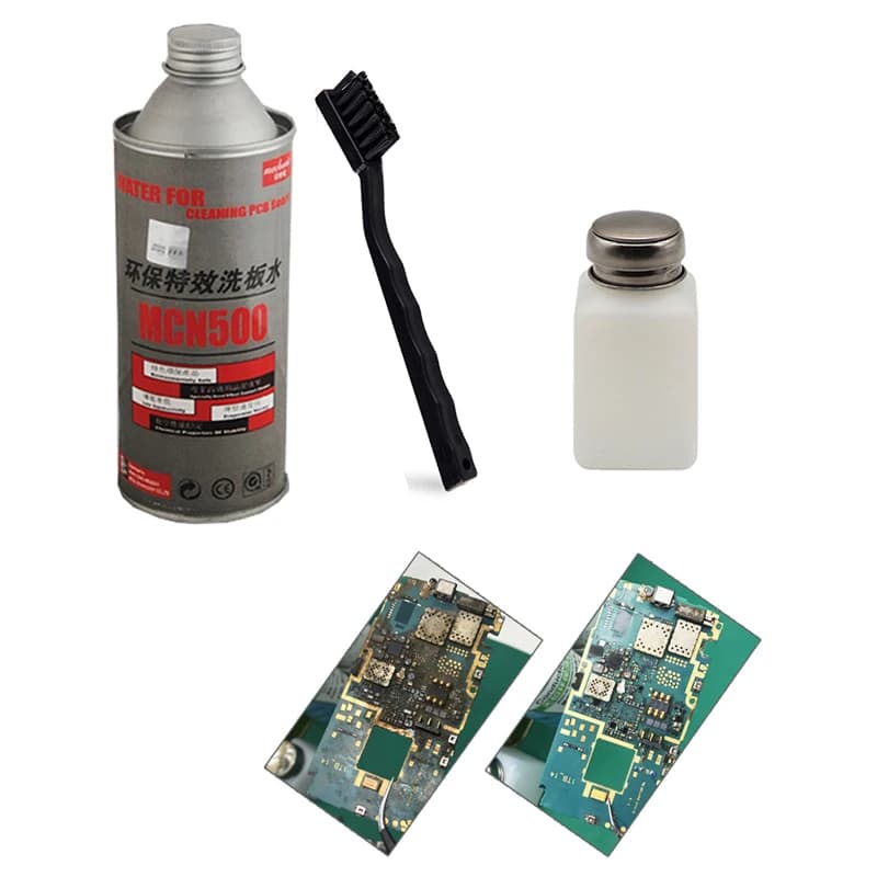 Nettoyeur de colophane écologique, mécanique MCN500, pour carte mère de téléphone portable, nettoyeu