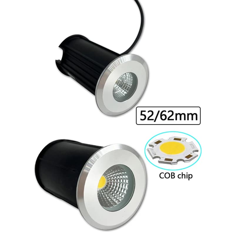 5W 3W 1W Imperméable A MENÉ LA Lumière Souterraine Sol Extérieur Chemin de Jardin Sol Enterré Cour S