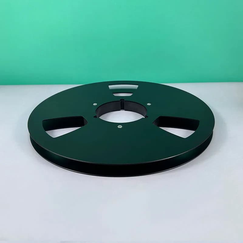 Enrouleur de bande métallique audio analogique, 1/2 ", 10.5", nouveau disque en aluminium, hub ouver