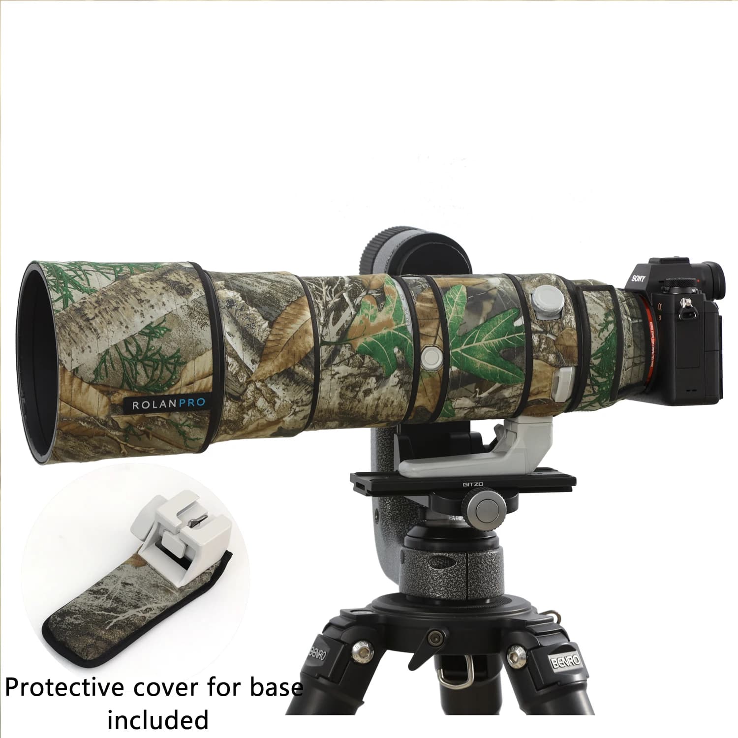 ROLANPRO manteau d'objectif pour Sony FE 200-600mm F5.6-6.3 G OSS couvercle d'objectif sony 200600 o