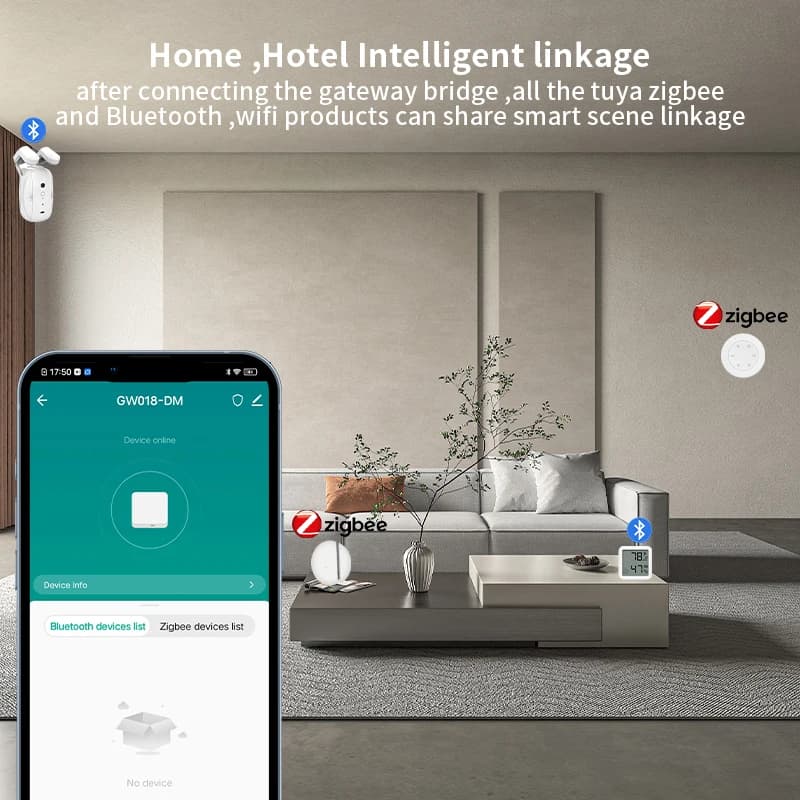 Tuya-airies de passerelle WiFi Zigequation Bluetooth multimode, appareils ménagers intelligents sans