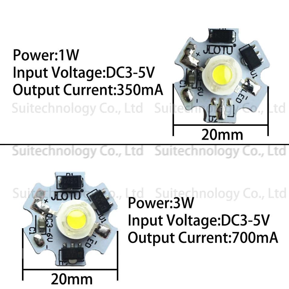 Circuit imprimé d'alimentation à courant constant, perles de lampe LED, pilote blanc et bleu, batter