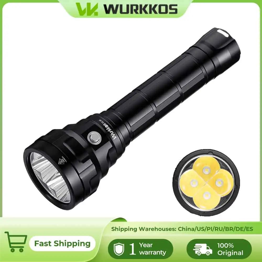 Lampe de plongée Wurkkos DL40, 5000lm, avec 4*TN-3535, 90CRI, 26650, torche sous-marine étanche IPX-
