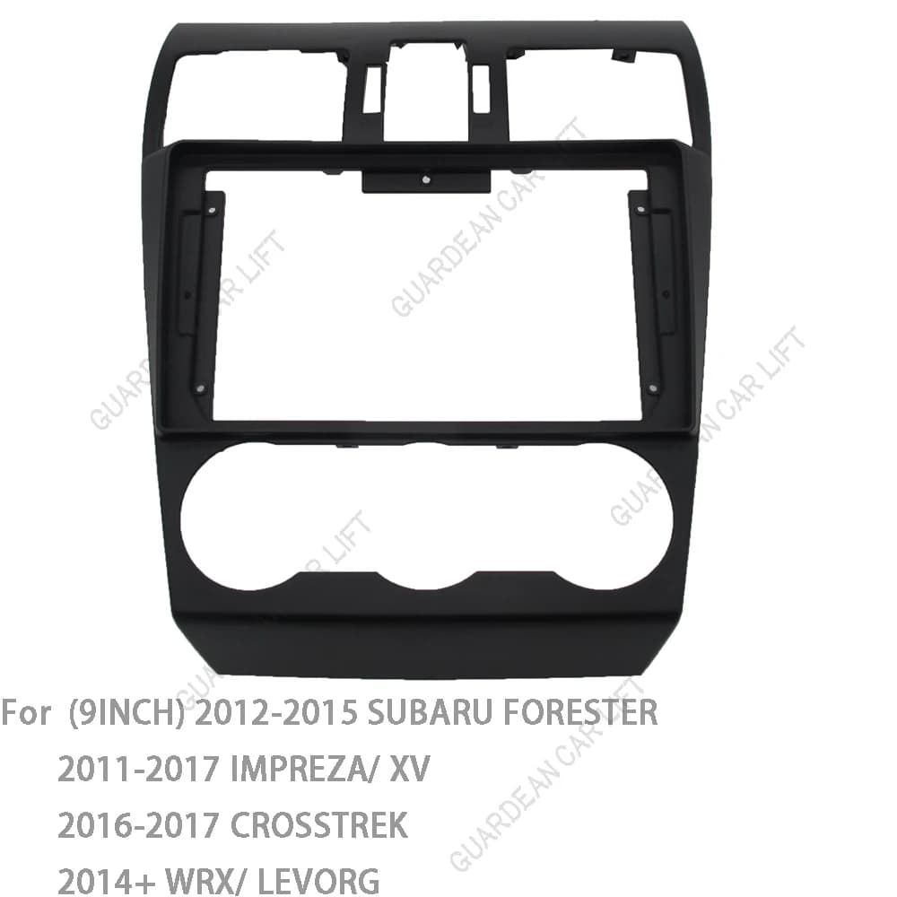 Panneau de lecteur DVD stéréo pour SUBARU FORESTER IMPREZA XV CROSSTREK WRX LEVORG 2013 +, kit de mo