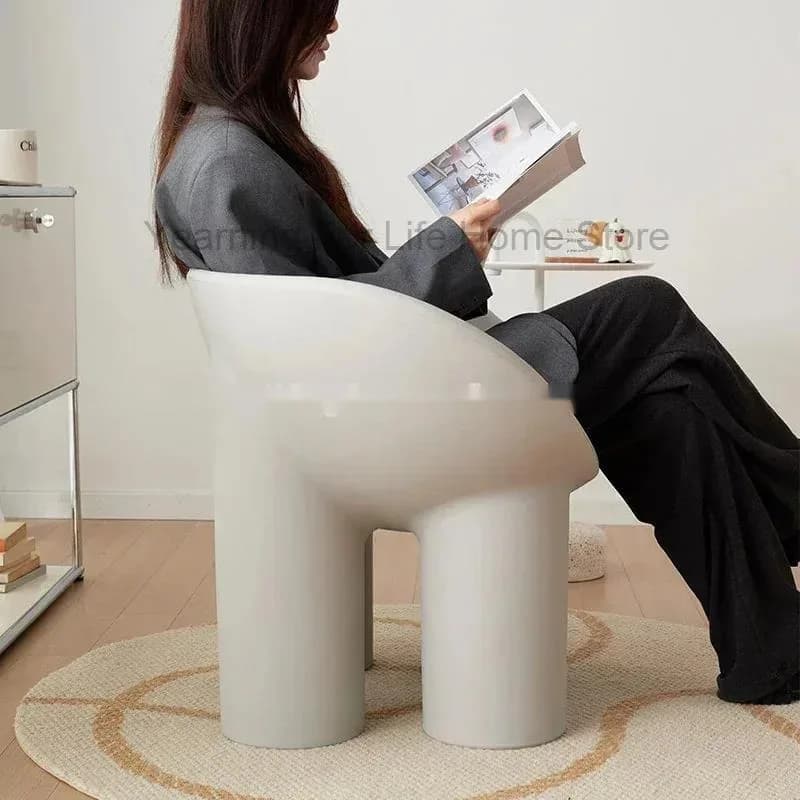 Roly Poly Chaise moderne canapé nordique Salon chaises Salon Salon paresseux ergonomique Relax conce