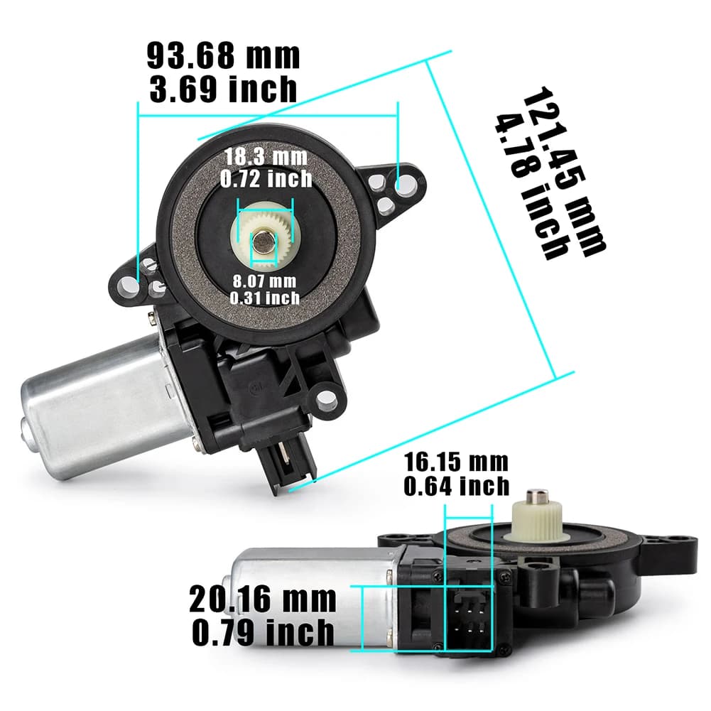 Moteur de lève-vitre électrique avant gauche/droite, pour Mazda 2 3 6 CX5 CX-5, réparation D651-58-5