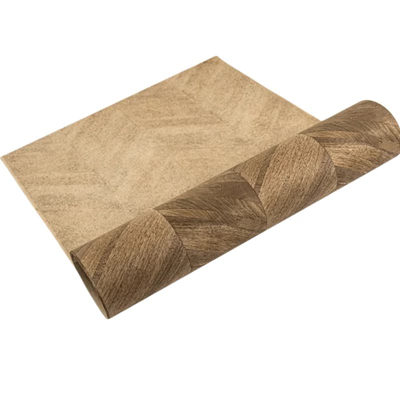 Placage en bois de noyer naturel, motif à chevrons, pour la fabrication de meubles personnalisés, pa