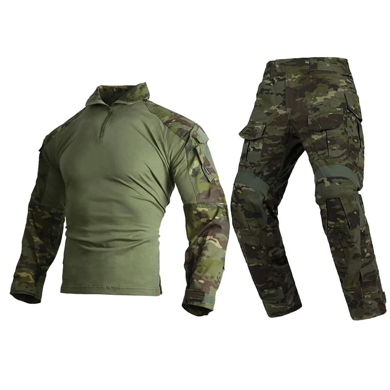 Levez songear-Ensembles uniformes de saut DulG3 pour hommes, olympiques CamSolomon, chemise et panta