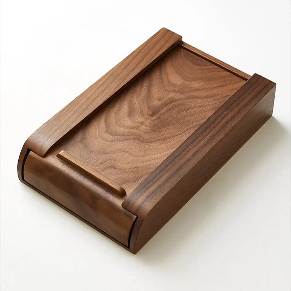 Conteneur de rangement en bois sous le bureau, adhésif, naturel, économie, créatif, GNE, maison