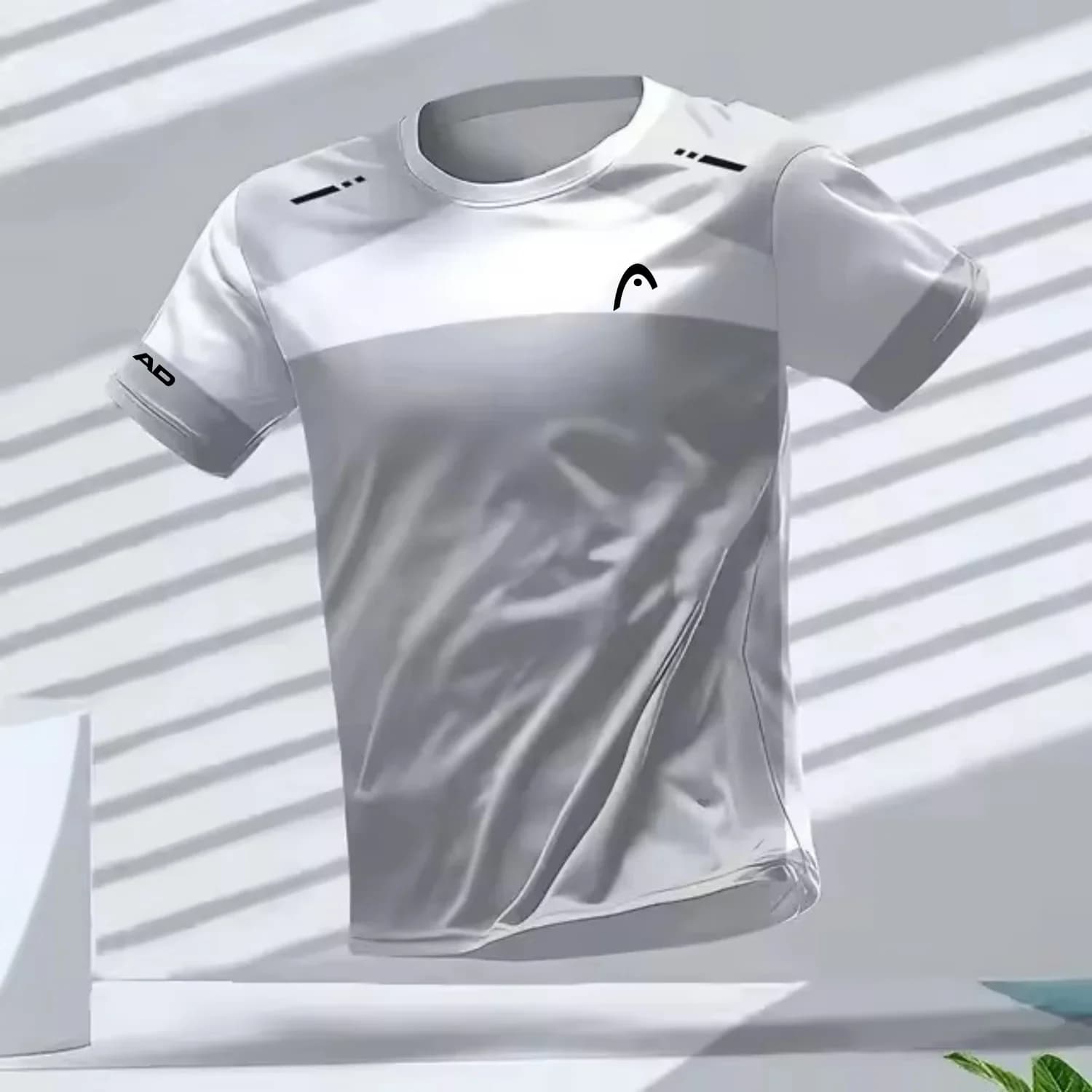 T-shirts pour hommes, vêtements de sport de plein air, t-shirts de course à pied, vêtements de sport