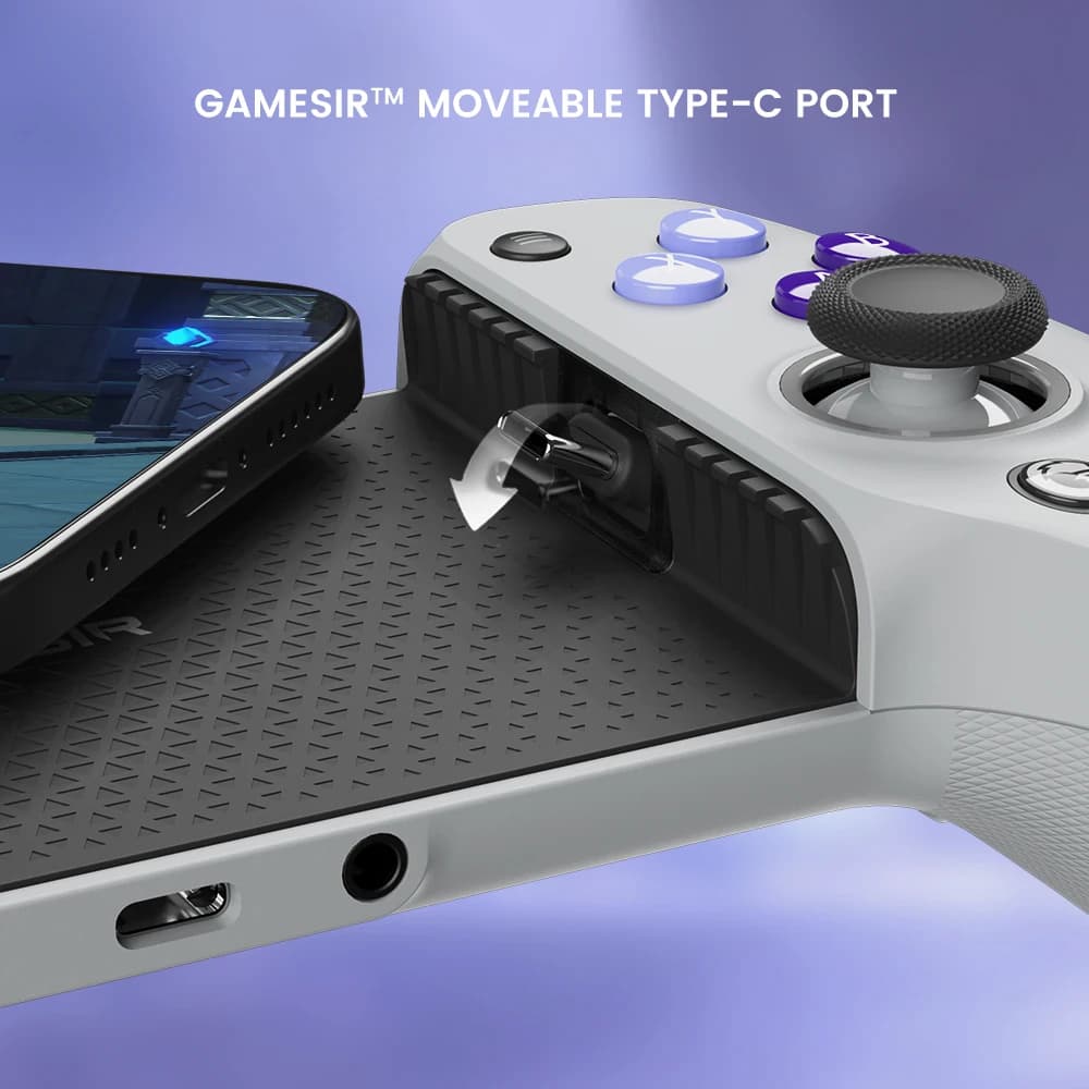 GameSir G8 téléphone portable manette de jeu effet Hall contrôleur de jeu pour iPhone 15 téléphone p