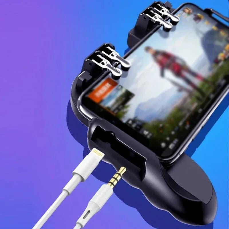 H9 6 doigt téléphone portable jeu déclencheur manette manettes contrôleur avec radiateur objectif ti