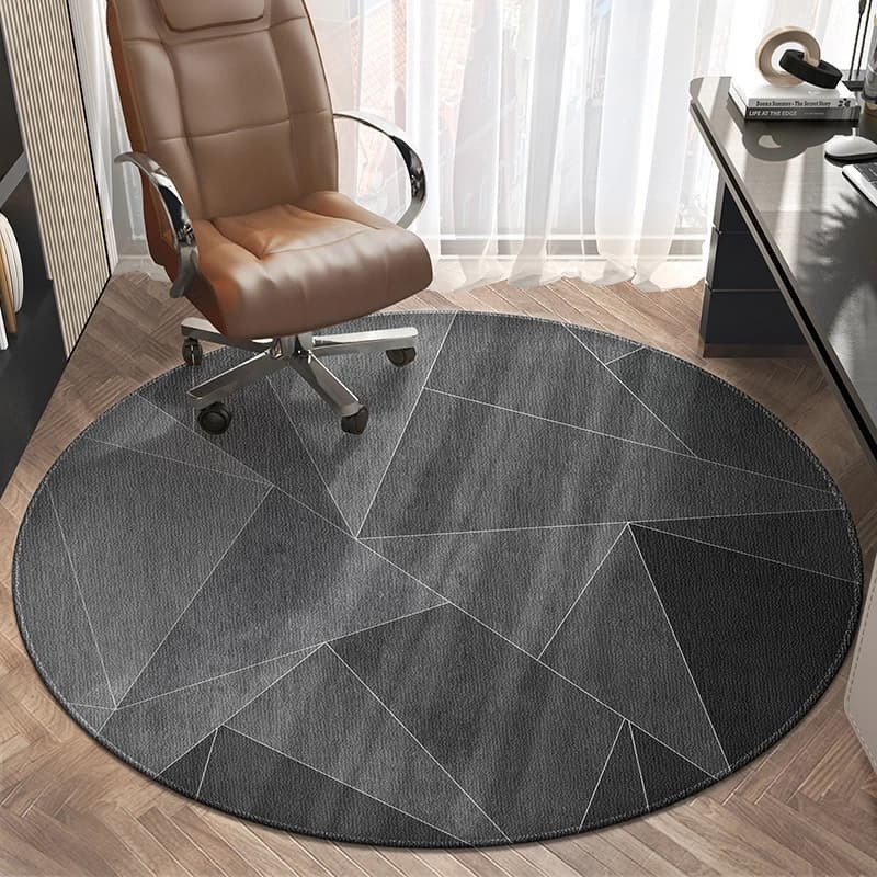 Tapis ronds et tapis pour la maison, décoration de salon, chambre d'adolescent, canapé, Table basse,