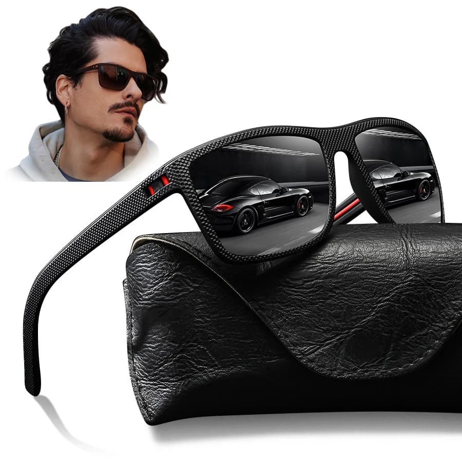 24 pièces Lunettes de soleil carrées tendance pour hommes et femmes, lunettes de soleil de marque de