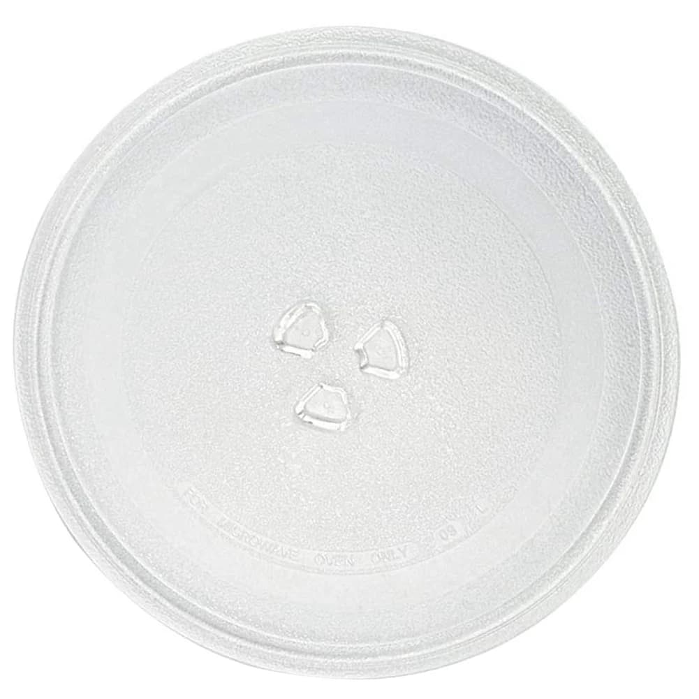Plaque de rechange universelle pour micro-ondes, plaque de rechange ronde en verre coloré pour micro