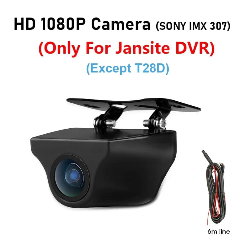 Jansite 1080P HD caméra arrière Vision nocturne caméra uniquement pour jansite Dash cam large flux d