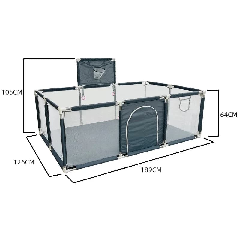 IMBABY parc pour enfants aire de jeux intérieure pour enfants barrière de protection de sécurité gra
