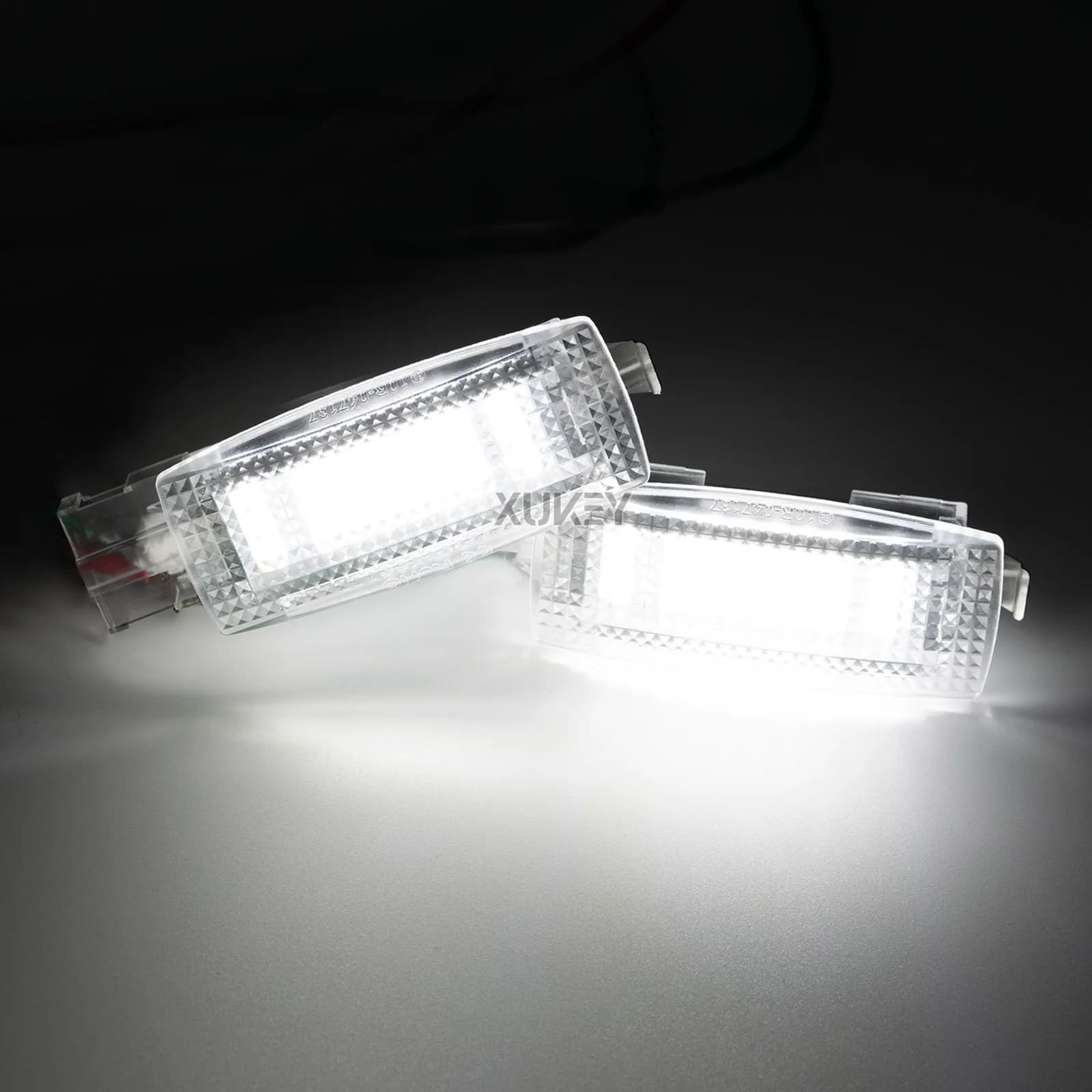 2x Canbus LED pare-soleil intérieur vanité miroir lumière voiture dôme plafonniers pour VW Golf 4 5 