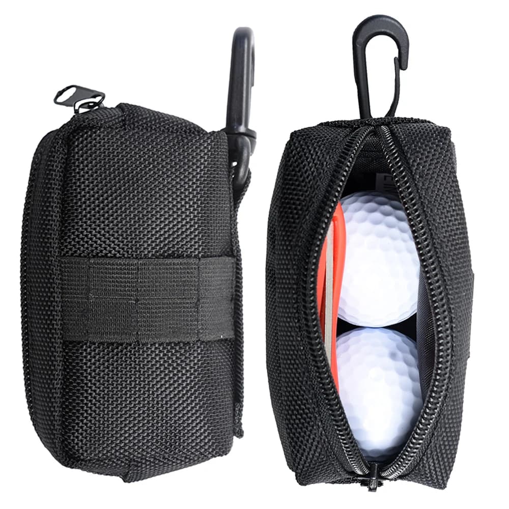 Sac de balle de Golf étanche avec Clip, pochette de support de Tee de Golf, sac banane léger, étui d