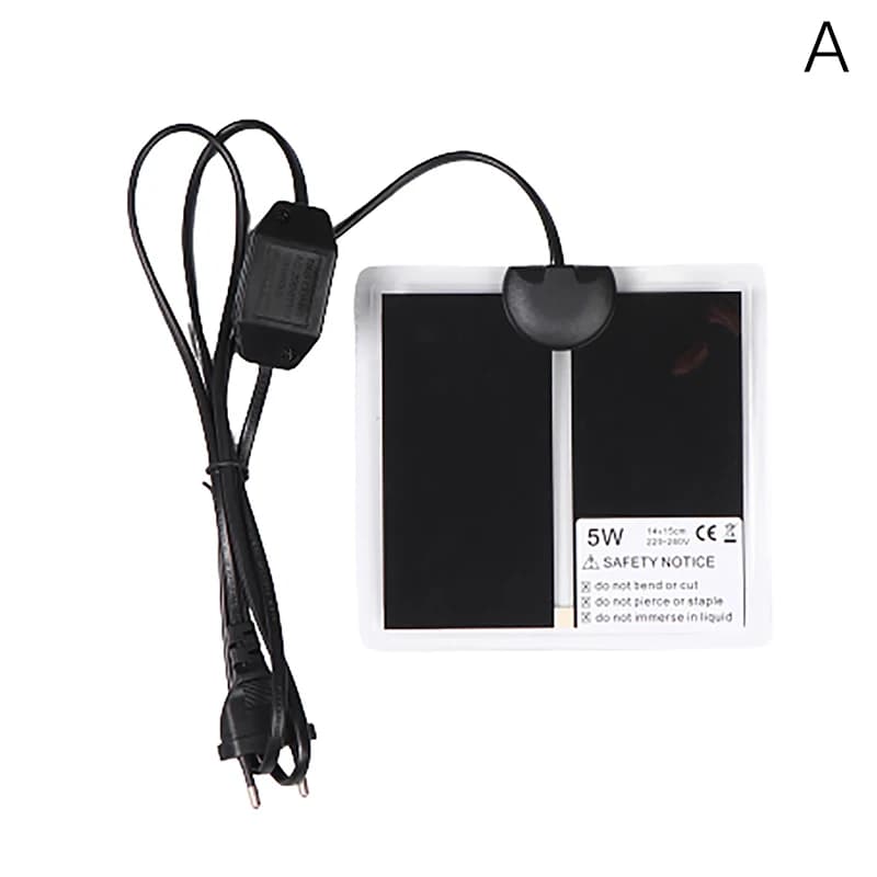 Heart chauffants pour terrarium, reptiles, polymères thermiques, tapis chauffants pour animaux de co