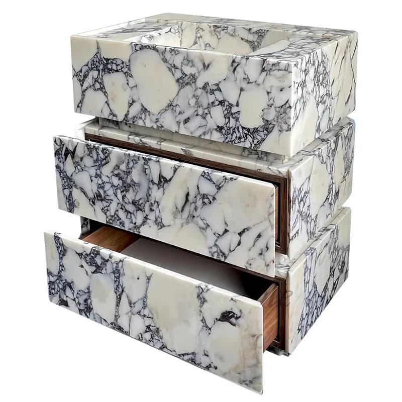 Table basse en marbre naturel de luxe sur mesure, toutes tailles, pour salon, villa, intérieur, tabl