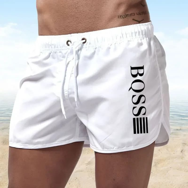 Shorts d'été pour hommes à séchage rapide, respirants, en filet, pour la natation, le surf, la plage
