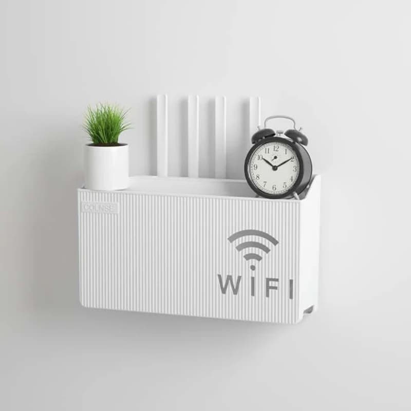 Support de rangement pour routeur, boîte de rangement pour décodeur TV