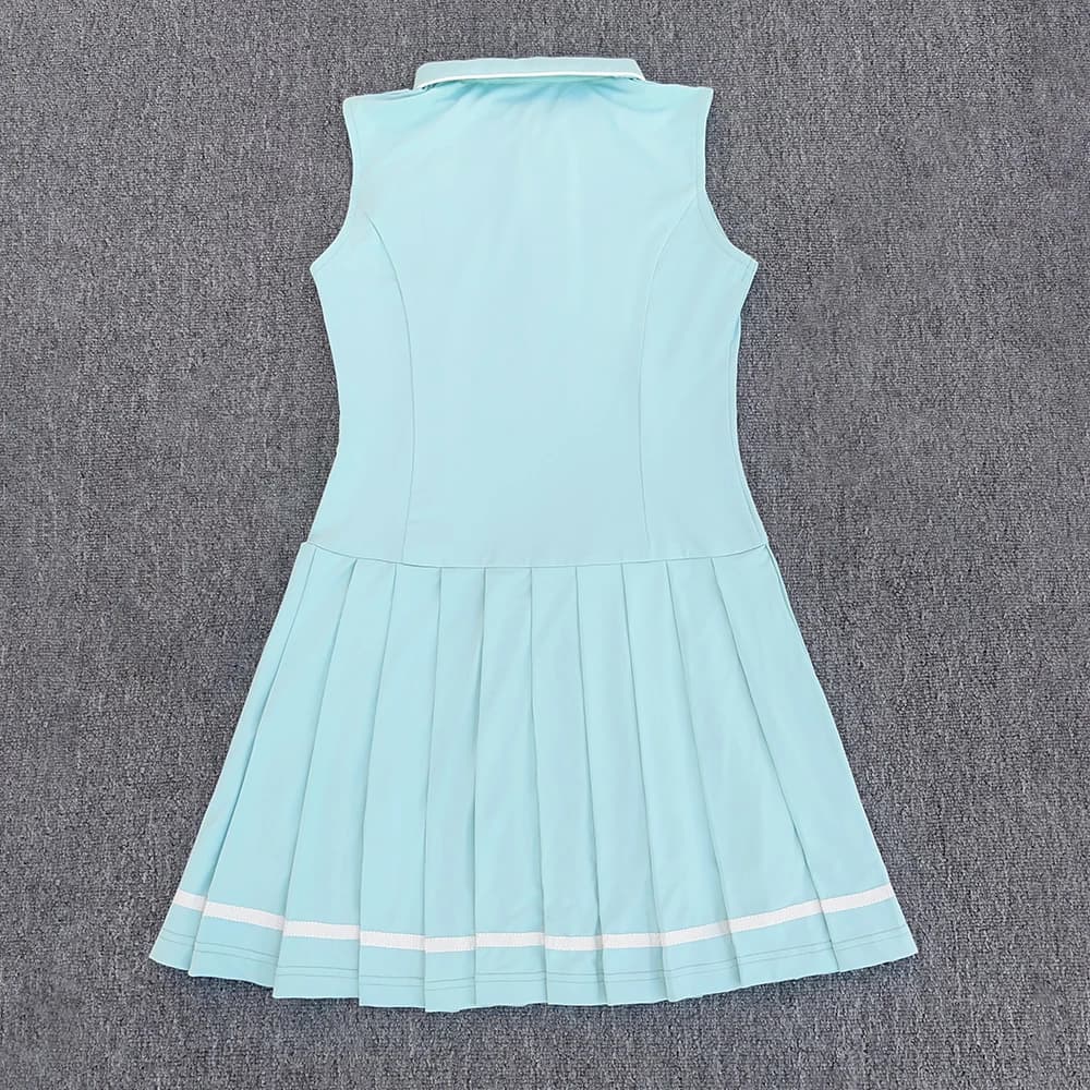Robe de sport de golf sans manches pour femme, nouveau style 2026, avec propriétés antibactériennes,