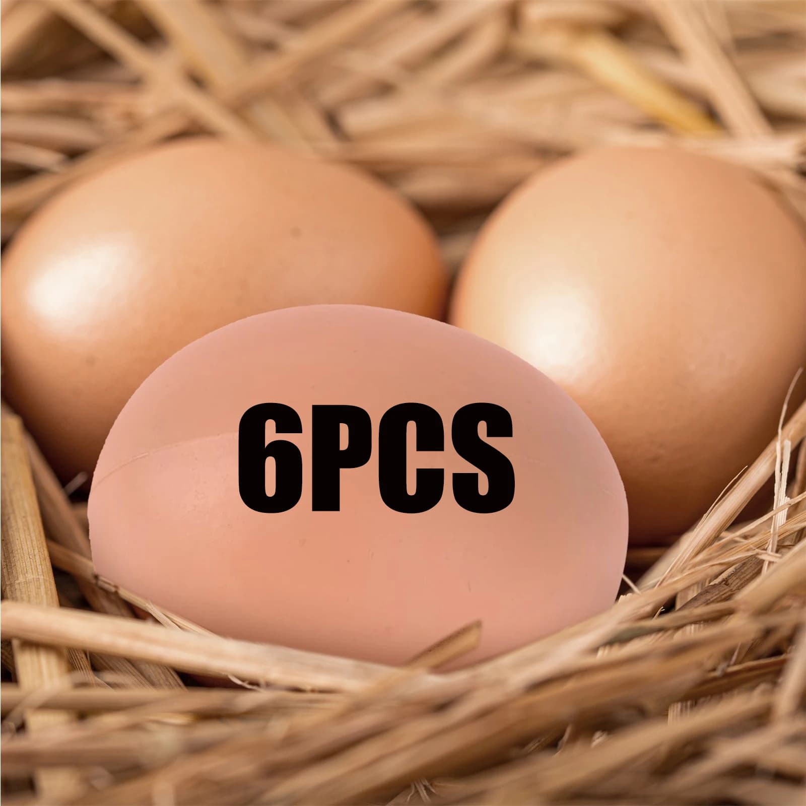 Oeufs en plastique pour maison de poule, petits faux œufs, fournitures pour animaux de ferme, Cages,