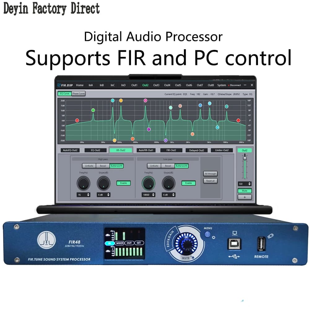 ADSP-21489 Processeur audio numérique professionnel Filtre passe-tout DSP FIR haute performance ES90