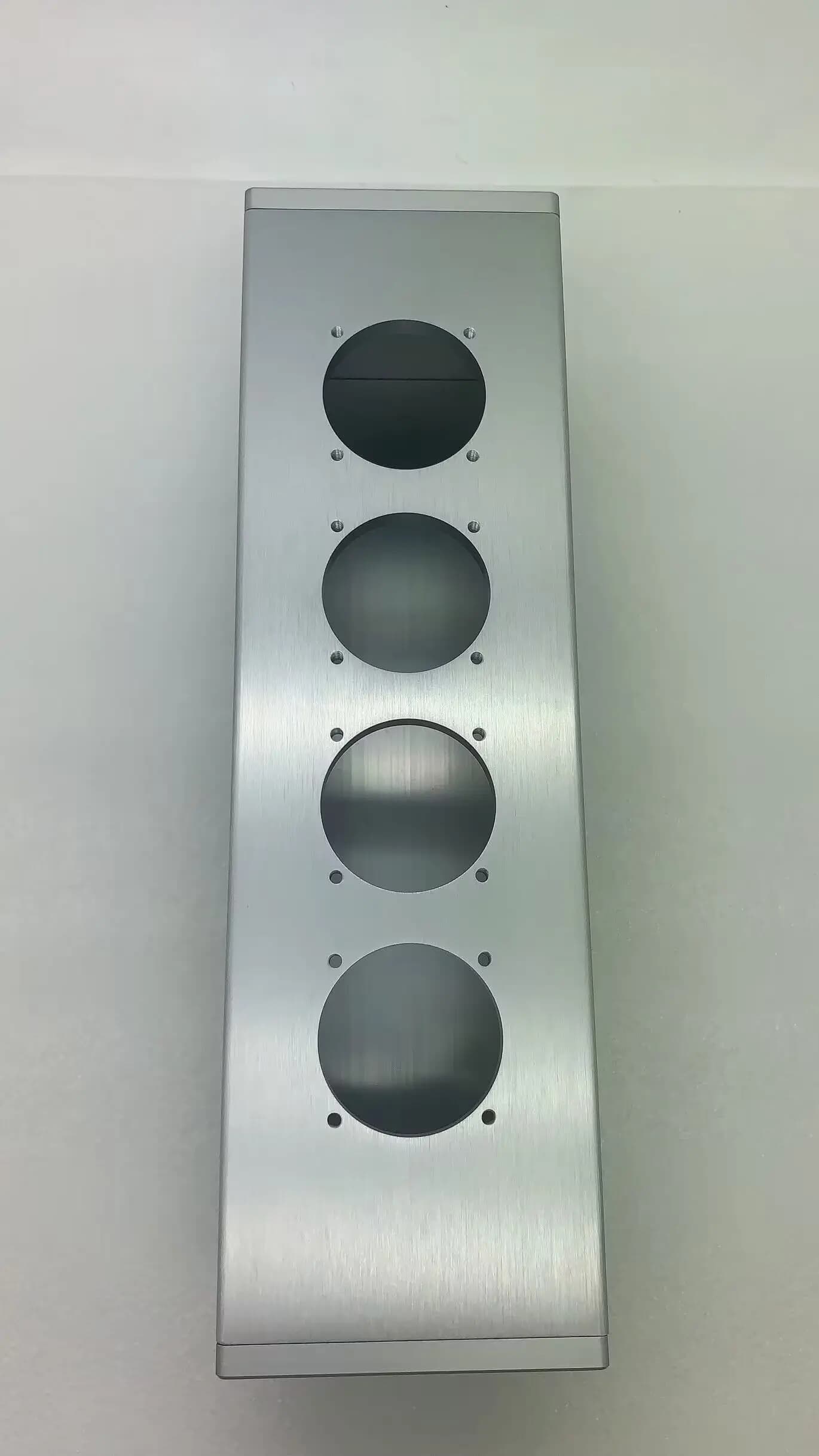 Filtre de puissance de prise EU en aluminium HIFI, boîtier d'amplificateur, bricolage, 2 bits, 4 bit