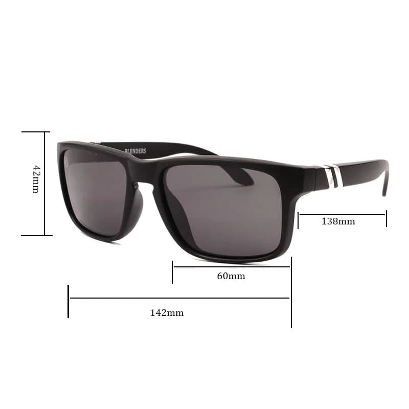 Mélangeur carré femmes hommes lunettes de soleil hommes lunettes UV polarisées Vintage mode carré ho