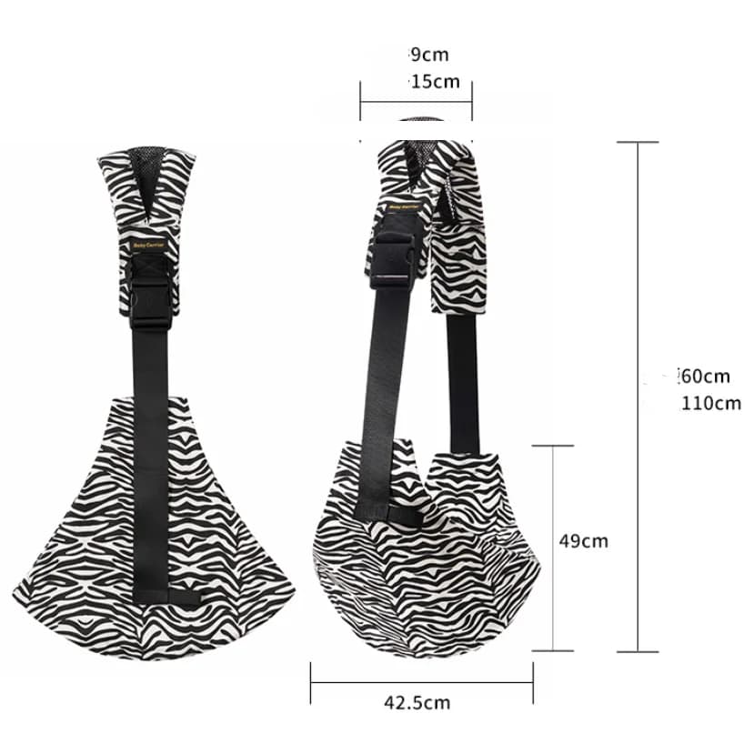 Porte-bébé, porte-bébé pour tout-petits, nouvelle écharpe pour bébé, écharpe portable et légère, siè