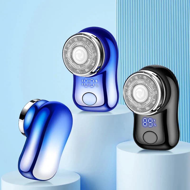 Mini rasoir électrique pour hommes, couteau à barbe Portable, charge TYPE-C, rasoir pour le visage e