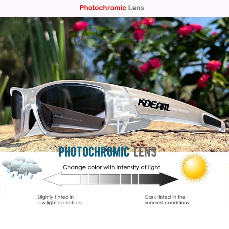 KDEAM mode lunettes de soleil polarisées hommes femmes lunettes de Sport en plein air plage pêche vo