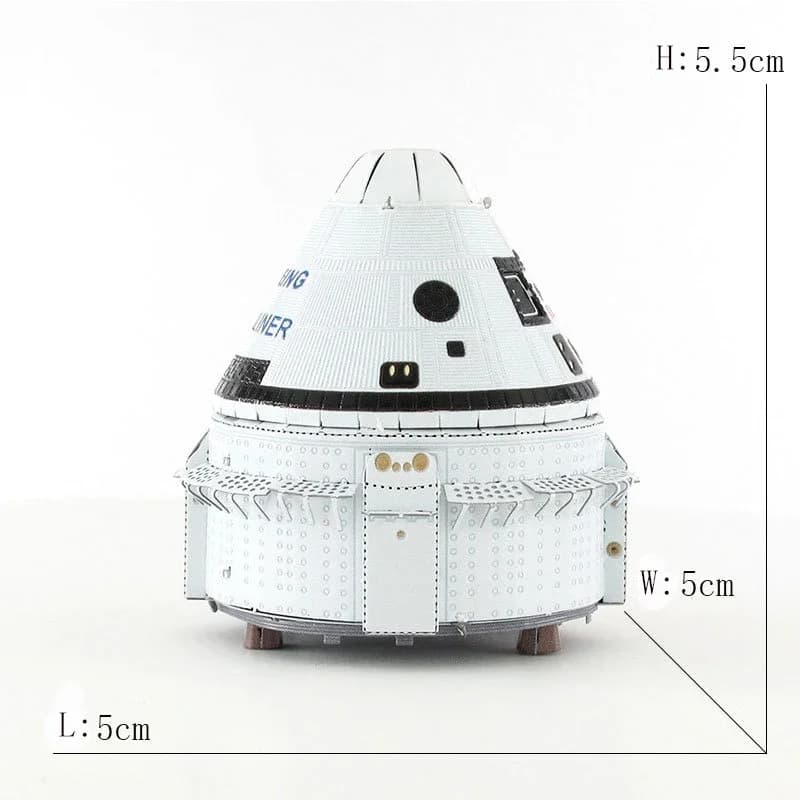 Exploration spatiale 3D Puzzle en métal navette Hubble télescope spatial Mars Rover modèle jouet pou