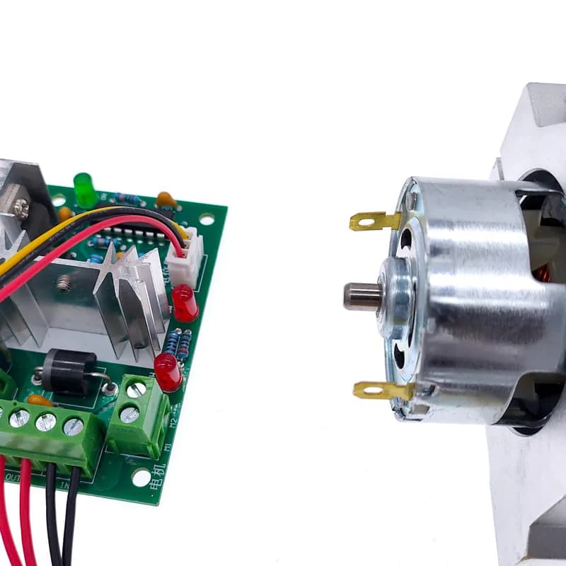 1 combinaison moteur à courant continu 775 12V/24V 15000R PWM contrôleur cc ER11 mandrin 5mm/mandrin