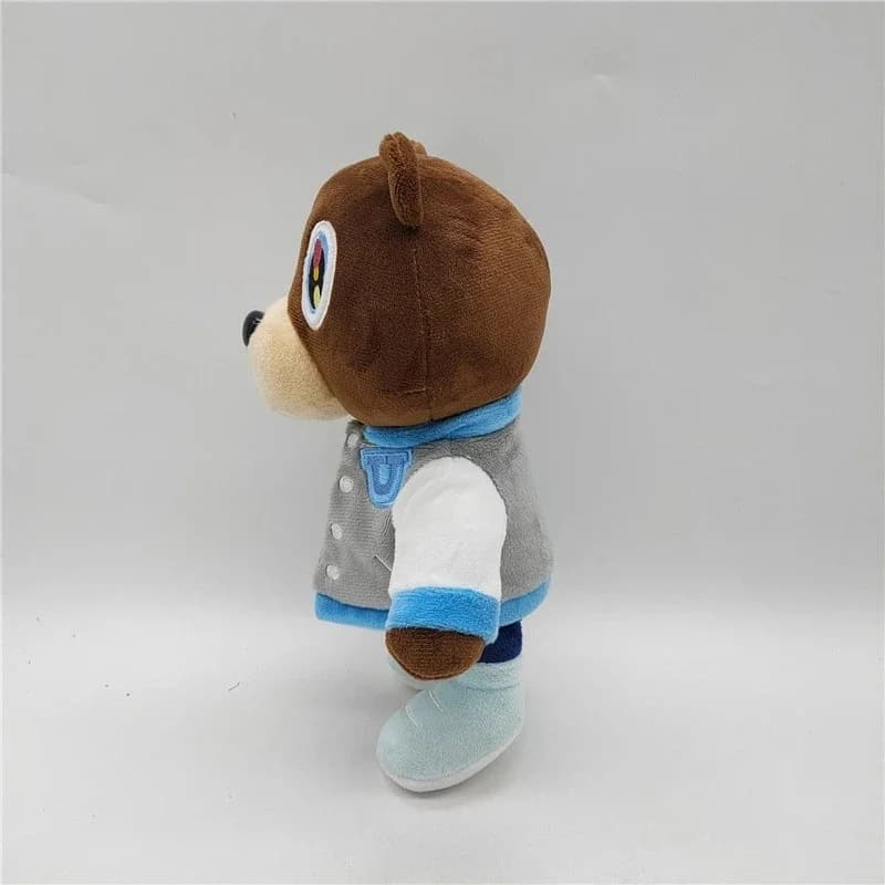 Ours en peluche Kanye abandonné 30cm, jouets en peluche Kanye West pour remise de diplôme, peluche d