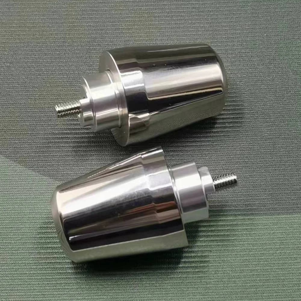 Bouchon de poignée de guidon de moto en acier inoxydable, pour Honda Gold Wing GL1800 GL1800B F6B ST
