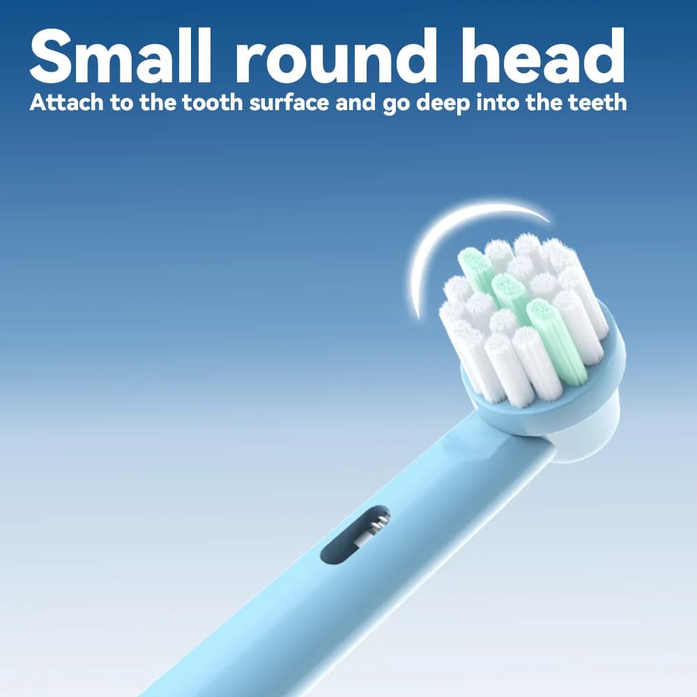 Têtes de brosse à dents électrique de remplacement pour enfants, 4/8 pièces, adaptées aux étapes Ora
