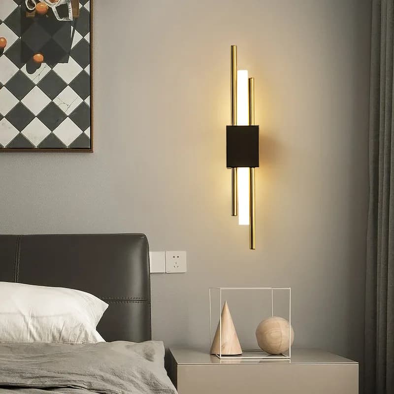 Applique Murale LED au Design Nordique Moderne Luminaire Décoratif d'Nik Idéal pour un Salon un Coul