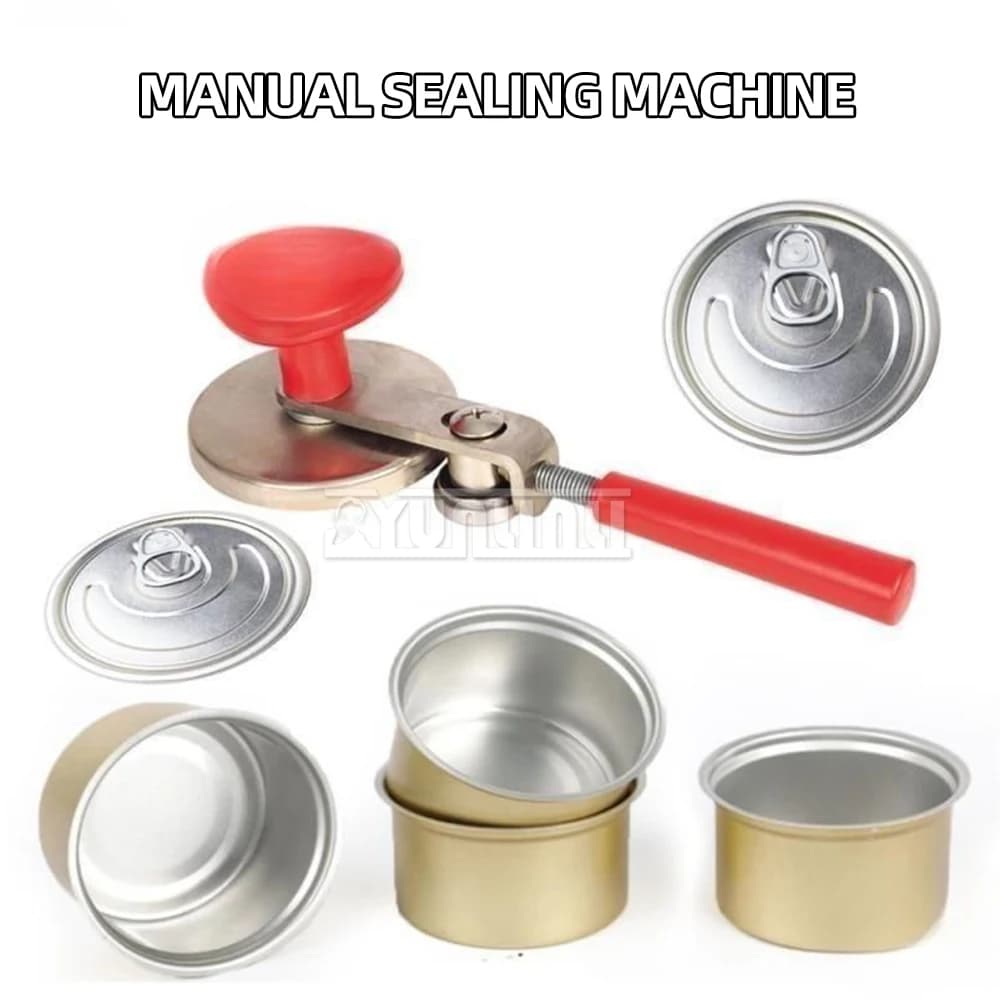 Scelleuse manuelle portable pour bouteilles, machine à sceller les canettes en aluminium, machine à 