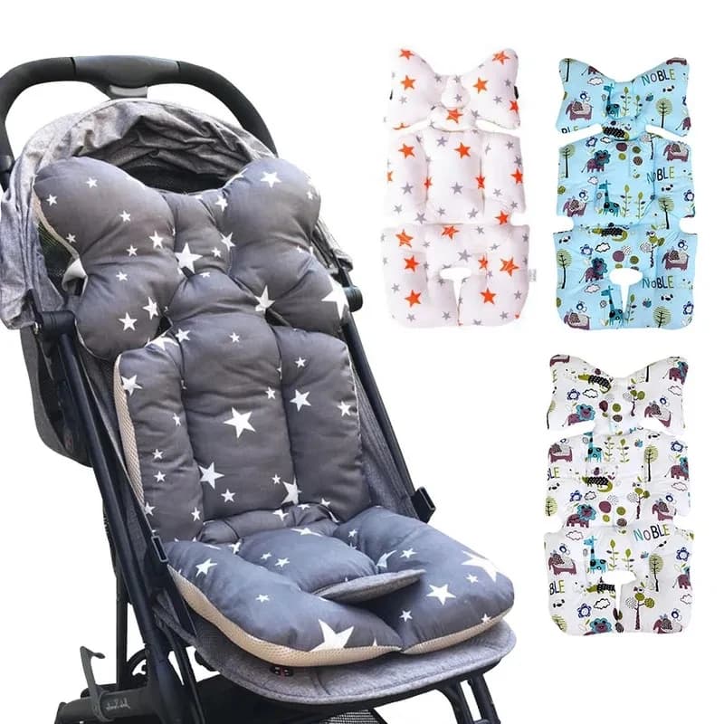 Coton universel bébé poussette voiture chaise haute siège coussin doublure tapis housse protecteur p