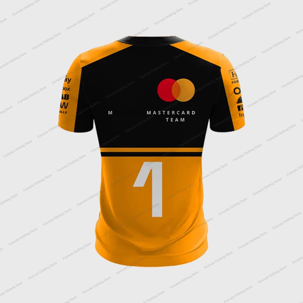 Nouveau T-shirt de course Oscar Piastri 81 2026 Norris 1 Pilote Sports de plein air Séchage rapide H